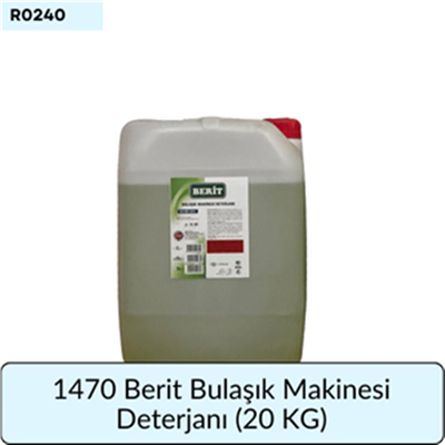 1470 Berit Bulaşık Makinesi Deterjanı (20 KG)