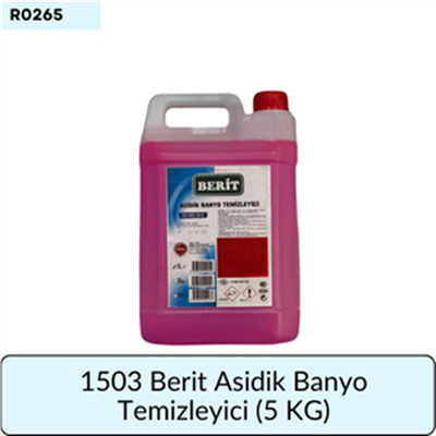 1503 Berit Asidik Banyo Temizleyici (5 KG)
