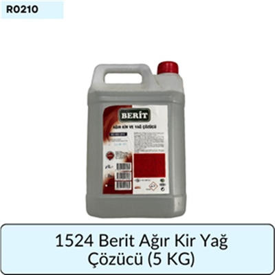 1524 Berit Ağır Kir Yağ Çözücü (5 KG)