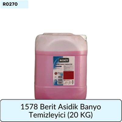 1578 Berit Asidik Banyo Temizleyici (20 KG)