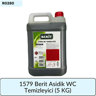 1579 Berit Asidik WC Temizleyici (5 KG)