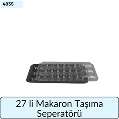 27 Lİ MAKARON TAŞIMA SEPERATÖRÜ