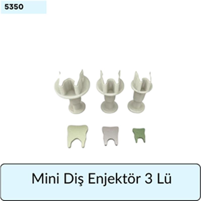 3 Lü Mini Diş Enjektör Kopat