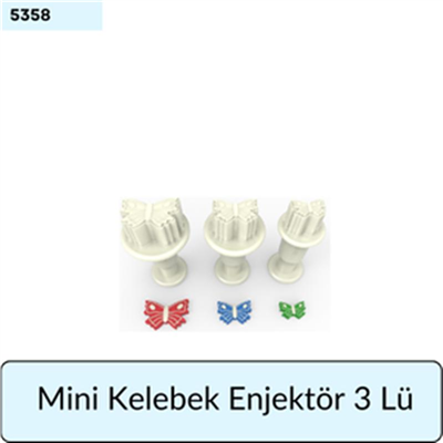 3 Lü Mini Kelebek Enjektör Kopat