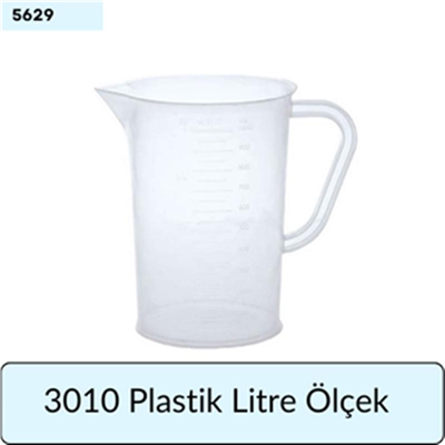 3010 Plastik Litre Ölçek (1 LT)