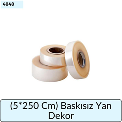 (5*250 Cm) Baskısız Yan Dekor