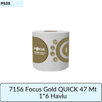 7156 FOCUS GOLD HAREKETLİ HAVLU QUICK 47MT 6R 3 KG
