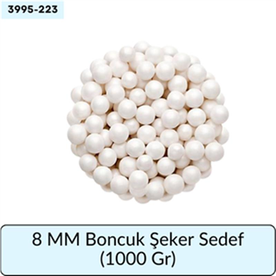 8 Mm Boncuk Şeker Sedef   (1000 Gr)