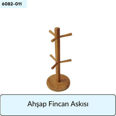 Ahşap Fincan Askısı