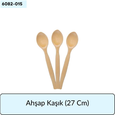 Ahşap Kaşık   (27 Cm)
