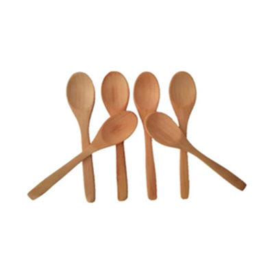 Ahşap Küçük Kaşık 7 Cm   (6 Lı)