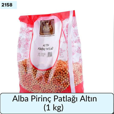 ALBA Pirinç Patlağı Altın     (1 Kg)