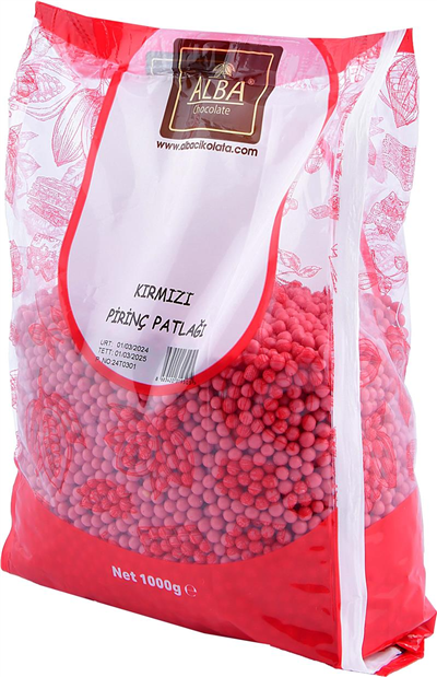 ALBA Pirinç Patlağı Frambuaz     (1 Kg)