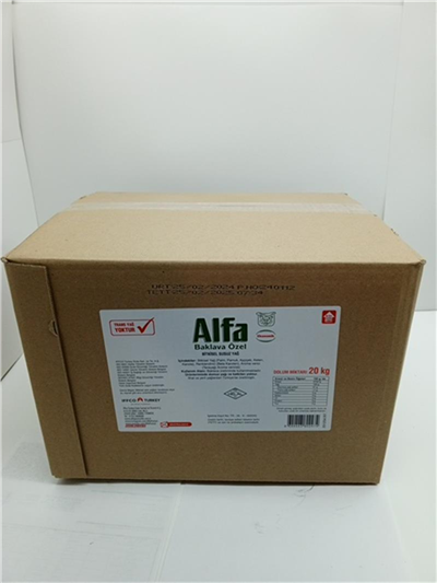 Alfa Yağ Baklavalık Eco Özel   (20 KG)