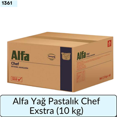 Alfa Yağ Pastalık Chef Extra   (10 Kg)