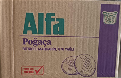 Alfa Yağ Poğaça %70   (10 kg)