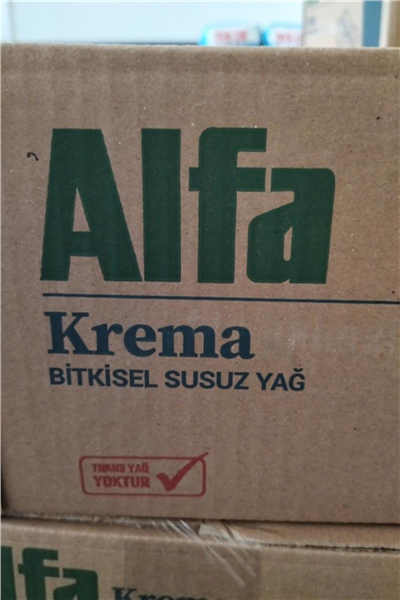 Alfa Yağ Susuz Krema   (10 kg)