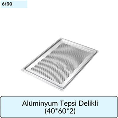 Alüminyum Tepsi Delikli (40*60*2)