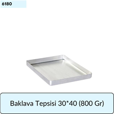 Baklava Tepsi 30 Cm * 40 Cm   (800 Gr)