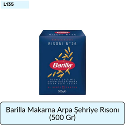 Barilla Makarna Arpa Şehriye Rısonı     (500 Gr)