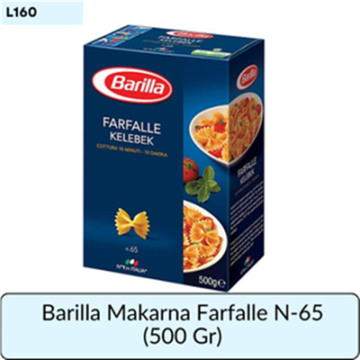 Barilla Makarna Farfalle N 65   (500 Gr)