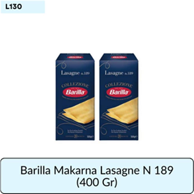 Barilla Makarna Lasagne N 189    (500 Gr)