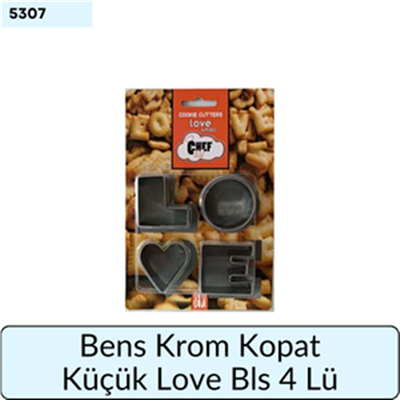 Bens Krom Kopat Küçük Love Bls 4 lü