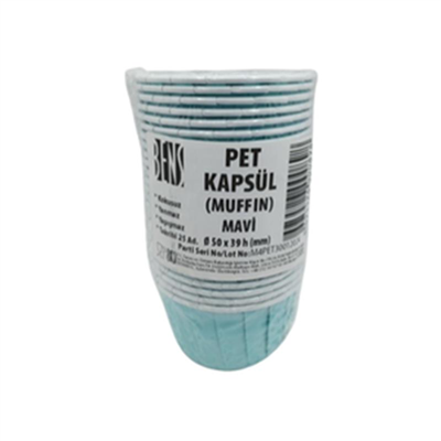 Bens Pet Cup 50*39 Cm Düz Mavi (25 Lİ)