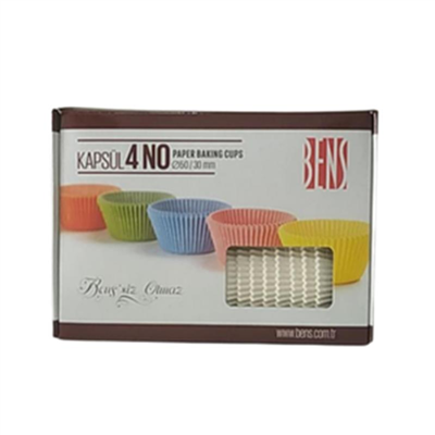 Bens Yağlı Kapsül 4 No (600 adet)