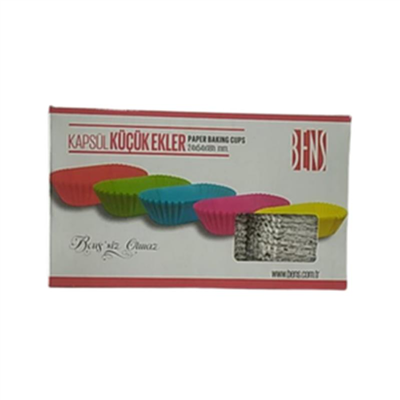 Bens Yağlı Kapsül Küçük Ekler (1000 Adet)