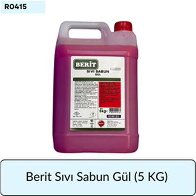 Berit Sıvı Sabun Gül (5 KG)