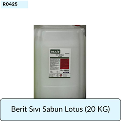 Berit Sıvı Sabun Lotus (20 KG)