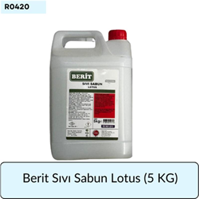 Berit Sıvı Sabun Lotus (5 KG)