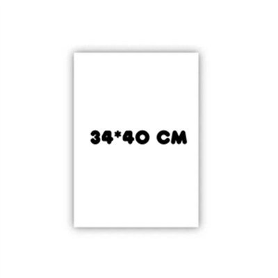 Beyaz Kalın Altlık 4 Batonluk   (34*40 Cm)