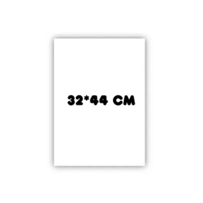 Beyaz Kalın Altlık 5 Batonluk   (32*44 Cm)