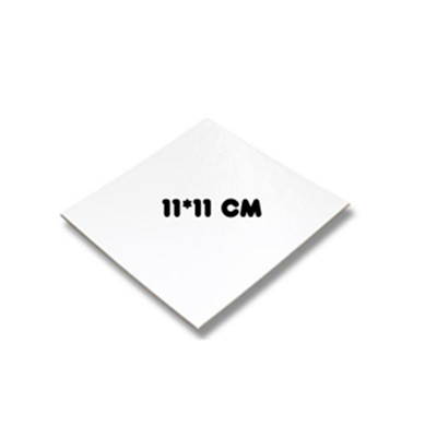 Beyaz Kalın Altlık Kare (11*11 Cm)