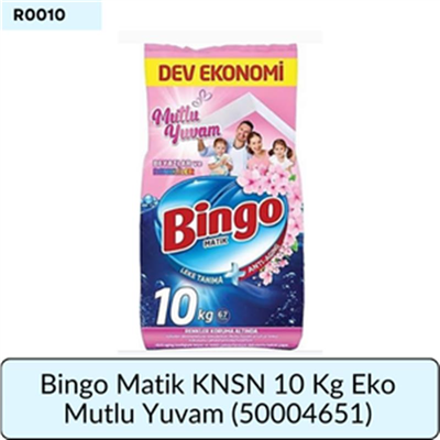 BİNGO MATİK KNSN 10KG EKO MUTLU YUVAM (50004651)
