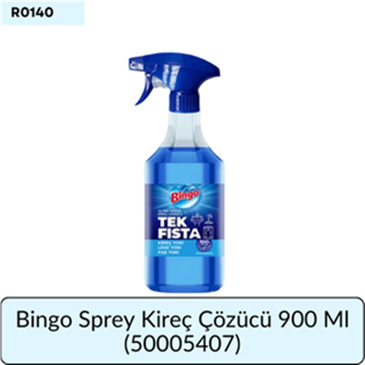 BİNGO SPREY KİREÇ SÖKÜCÜ 900ML (50005407)