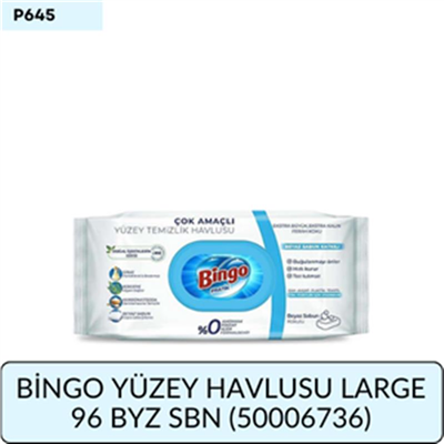 BİNGO YÜZEY HAVLUSU LARGE 96 BYZ SBN (50006736)