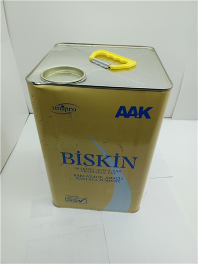 Biskin Yağ Baklavalık Sade   (18 Lt)