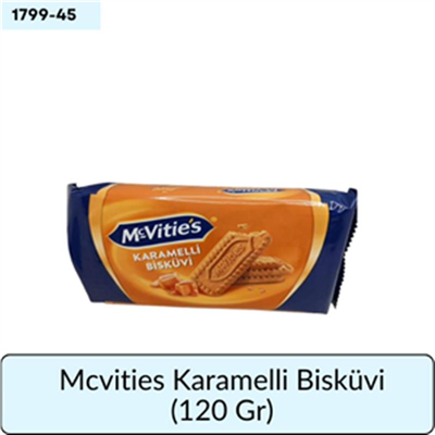 Bisküvi Karamelli Mcvities ( 120 Gr )