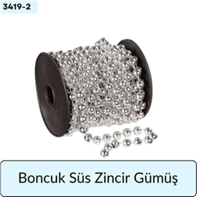 BONCUK SÜS ZİNCİR GÜMÜŞ