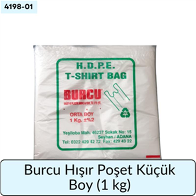 Burcu Hışır Poşet Küçük Boy ( 1 KG )