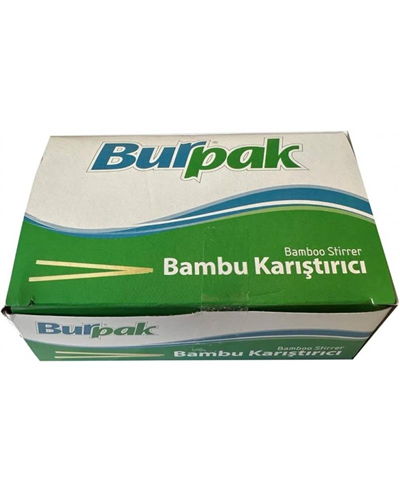 Burpak Bambu Karıştırıcı 11 Cm   (400 Ad)