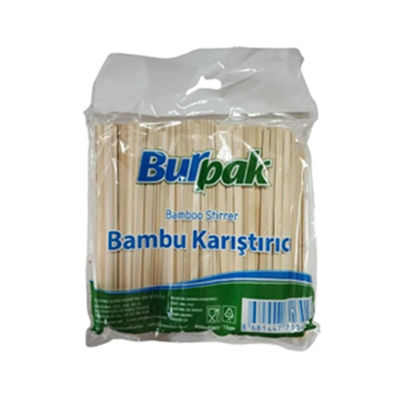 Burpak Bambu Karıştırıcı 11 Cm   (400 Ad)