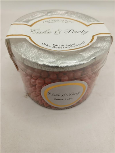 Cakepops Boncuk Kırmızı 4 Mm  (250 Gr)