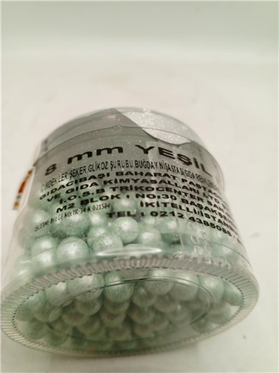 Cakepops Boncuk Yeşil  8 Mm  (250 Gr)