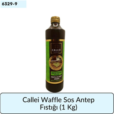 Callei Waffle Sos Antep Fıstık  (1 Kg)
