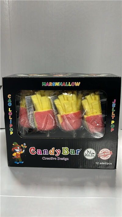 Candy Bar Marshmallow Patates 35 Gr   (12 Li)