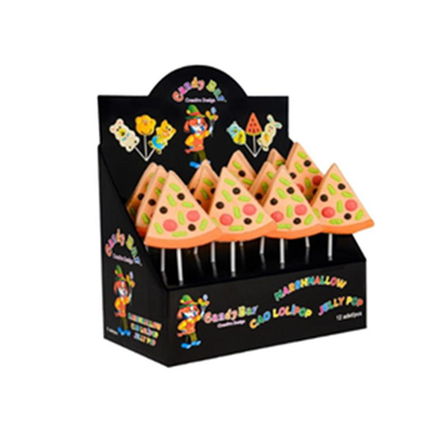 Candy Bar Marshmallow Pizza 35 Gr   (12 Li)